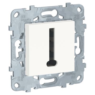 Prise téléphone blanc - Unica SCHNEIDER ELECTRIC