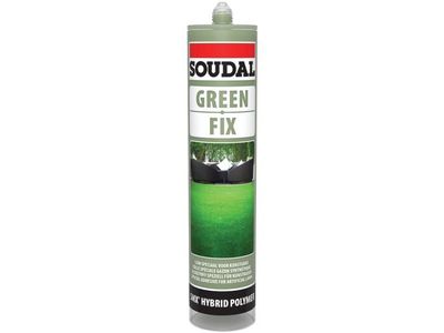 Mastic colle de fixation gazon Green Fix cartouche 290 ml - SOUDAL