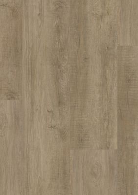 Lame PVC clipsable sous-couche intégrée effet bois marron LEYLA ép 5,7 mm 22,9 x 1250 cm compatible pièce humide 2m²/pqt GERFLOR