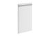 Porte avec poignée intégrée pour meuble de cuisine Ibiza blanc 70 x 45 cm OFITRES