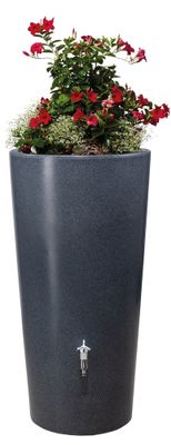 Récupérateur d'eau de pluie - Réservoir Stone - 210 litres noir - GRAF