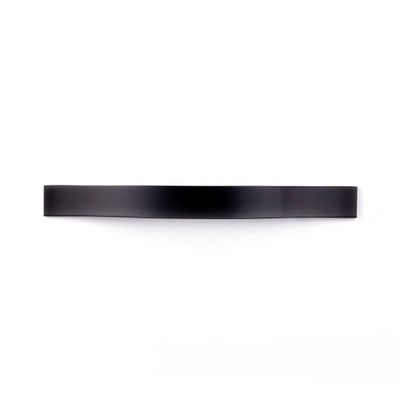 Poignée de meuble aluminium noir mat entraxe 128 mm REI
