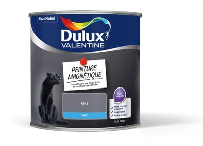 Peinture effet magnétique gris mat 0,5 L - DULUX VALENTINE