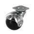 Roulette pivotante à platine diamètre 40 mm
