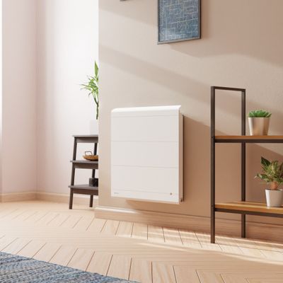Radiateur à inertie sèche RADIASOFT II blanc horizontal 1000W NOIROT