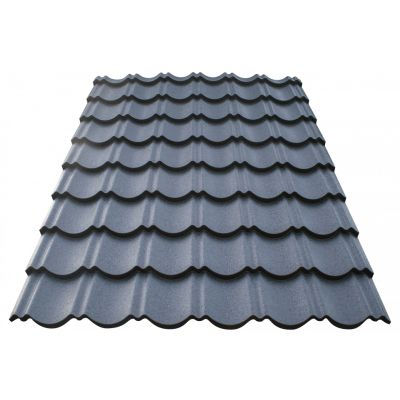 Tuile acier R Originale®  870x1144-Gris anthracite 7016 - BACACIER