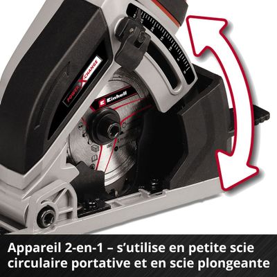 Mini scie circulaire sans fil TE-CS 18/89 Li - Solo