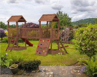 Aire de jeux Jesper 1 avec toboggan PALMAKO