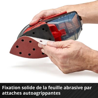 Ponceuse multifonction sans fil 18 V sans batterie TE-OS 18/150 Li-Solo EINHELL