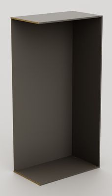 Colonne Creo extension graphite 2016 x 1000 x 580 mm OFITRES