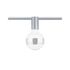 Spot sur rail chrome dépoli/ métal 20W E27 SOCKET URAIL PAULMANN