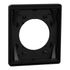Plaque de finition 1 poste Odace 2025 Architecte noir onyx - SCHNEIDER ELECTRIC