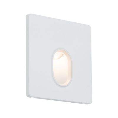 Spot LED encastrable mural carré blanc- PAULMANN