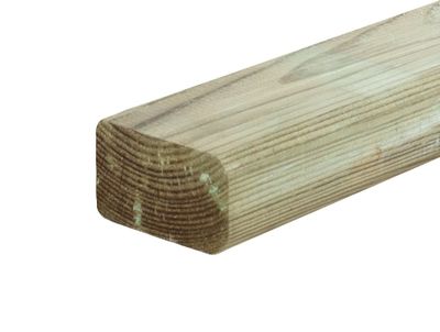 Lambourde pin rabotée traitée autoclave vert - 45 x 70 x 2500 mm - HENRY TIMBER