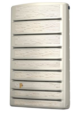 Récupérateur d'eau de pluie mural 400 litres Extraslim Stone sable GRAF