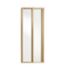 Verrière d'atelier MDF (vitrage vendu séparément) 2 éléments hauteur 107,5 x largeur 60,2 cm - MOTTEZ