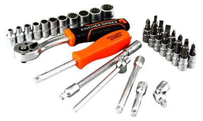Coffret de serrage de 32 pièces FISCHER DAREX