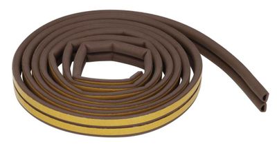 Joint d'isolation pour fenêtre et porte 5 m 9 mm marron