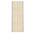Porte de placard Acacia Crème Profil gris H 248,5 x L 62,2 cm YNGENIO