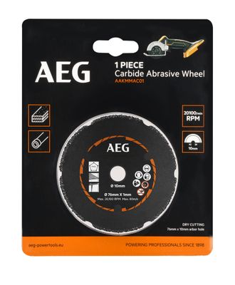 Disque abrasif carbure pour céramique Ø 76 - AEG