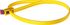 5 colliers de serrage réouvrables 750x13mm jaune - SPEEDY TIE HELLERMANN
