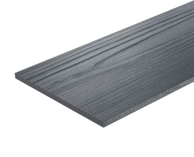 Lame bardage composite Hardie Plank gris - 8 x 180 x 3600 mm - JAMES HARDIE