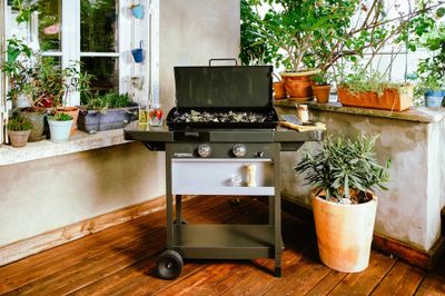 Plancha à gaz 2 brûleurs EX Plus avec housse CAMPINGAZ