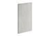 Porte pour meuble de cuisine Glossy metallo 01 brillant 70 x 40 cm OFITRES