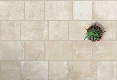 Carrelage sol intérieur effet pierre multiformat beige MARINA 30 x 50 cm paquet de 1,05 m² ERMES