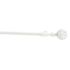 Kit tringle à rideaux extensible en métal de 1.20 à 2.10 m diam 16 à 19 mm Finition Blanc - MOBOIS
