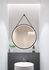 Miroir LED Barber Black diamètre 75 MP GLASS