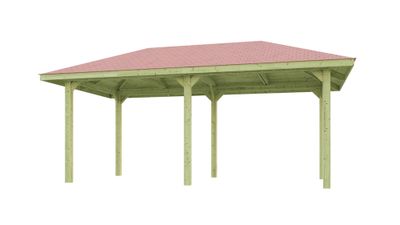 Tonnelle -  651 - 268 x 120 cm Livraison gratuite domicile WEKA