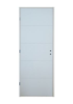 Bloc-porte postformé QUADRIZ H.204 X l.83 cm prépeint poussant droit - SMIS