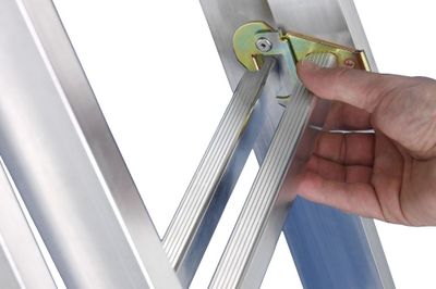 Echelle transformable base rapportée 2 plans HobbyStep 3,60 / 4,50 m HAILO