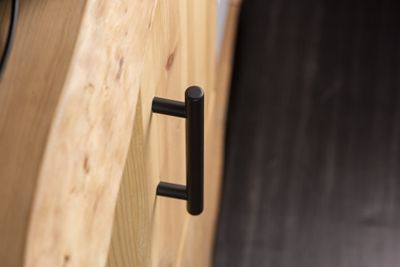 Poignées inox noir mat 96 mm par 4 REI