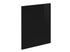 Joue de finition pour meuble bas de cuisine Cristal noir brillant 70 x 57 cm OFITRES