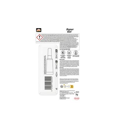 Colle de réparation instantanée Ultra gel tube 3 g PATTEX