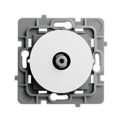 Prise TV type F blanc Casual Evo - DEBFLEX