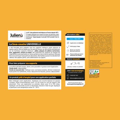 Sous couche universelle acrylique 5 L - JULIEN