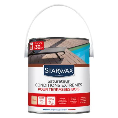 Saturateur conditions extremes 2,5 L incolore - STARWAX