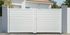 Portail battant PVC FIDJI l.3,00 x H.1,55 m blanc - MOREY