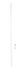 Tringle de douche télescopique 70 à 115 cm blanche, diamètre 20 mm