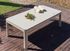 Table de jardin à rallonge DARIUS aluminium crème 230/350 x 120 cm, Livraison à domicile incluse - PROLOISIRS