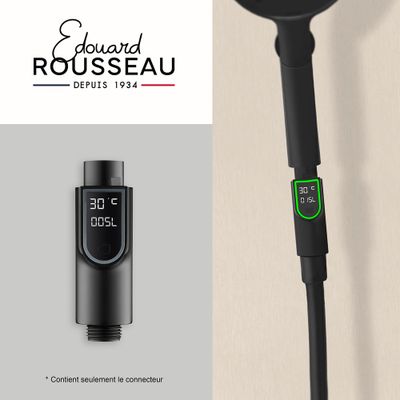 Connecteur de débit d'eau Noir Ekogest - EDOUARD ROUSSEAU