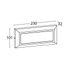 Applique extérieur LED Helena anthracite IP54 400 lumens blanc neutre - COREP