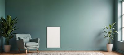 Radiateur à inertie sèche NEMEA 1000W blanc vertical - THOMSON