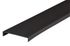 Nez de cloison large aluminium noir - 10 x 54 x 2600 mm - SPTD