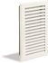 Grille cheminée air chaud 195 x 345 mm avec pré-cadre pour hotte de cheminée AUTOGYRE