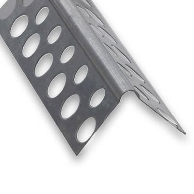 Cornière égale platrière perforée galva 25 x 25 mm 2,50 m CQFD