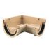 Angle intérieur sable PVC pour gouttière G16 diamètre 50 FITT